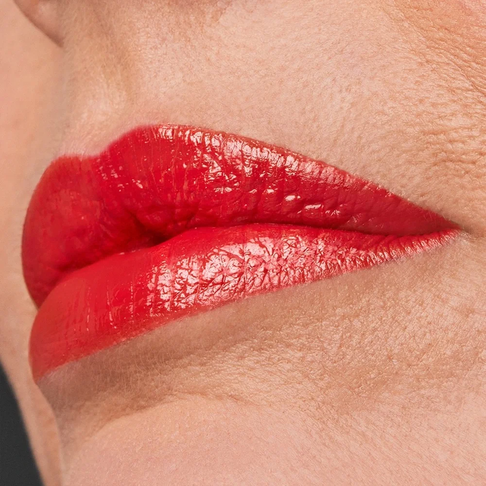 Estee Lauder Pure Color Creme Red Coral Lipstick 330 0.12oz NIB